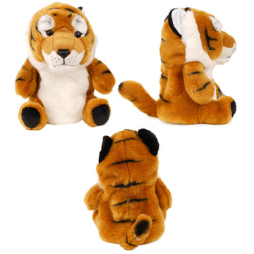 Brown Tiger Driver Head Cover